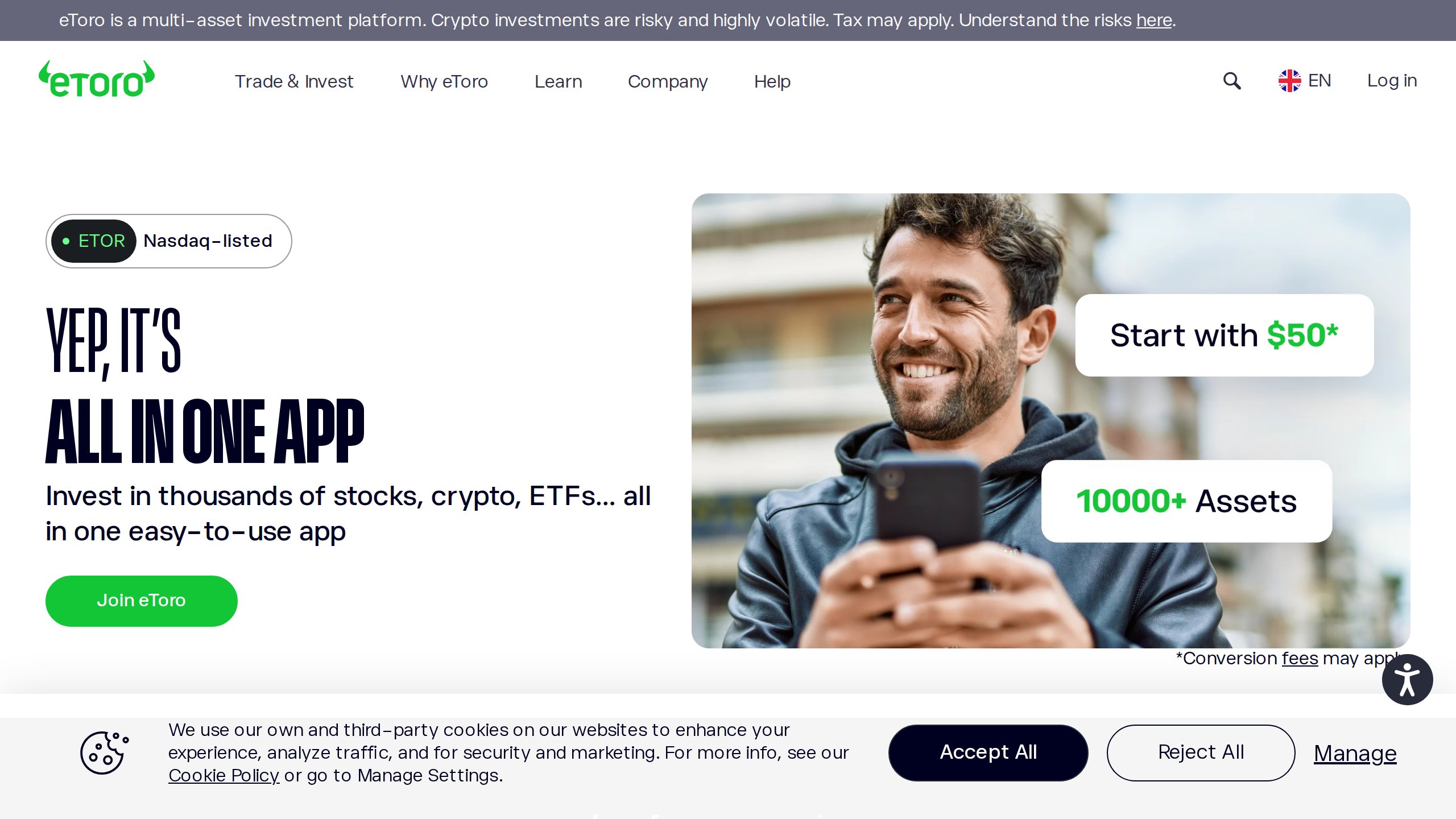 Piattaforma eToro